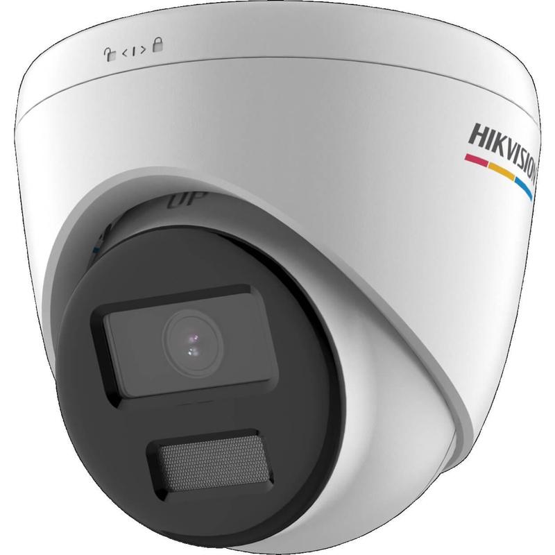 Hikvision DS-2CD1327G2-LUF 2MP 2.8mm Dahili Mikrofonlu ColorVu IP Dome Kamera