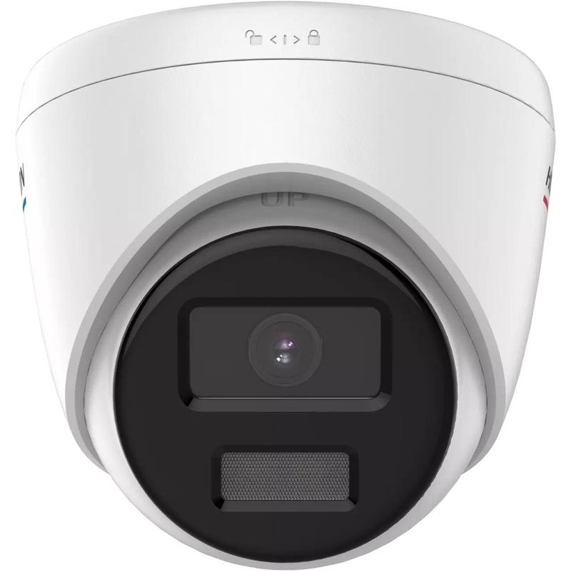 Hikvision DS-2CD1347G0-LUF 4Mp 2.8mm Dahili Mikrofonlu ColorVu IP Dome Kamera
