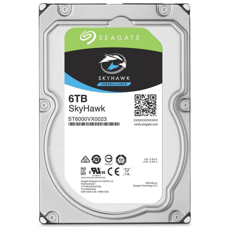 Seagate ST6000VX001 6 Tb 5400rpm Sata3 256mb/s 7/24 Güvenlik Harddiski