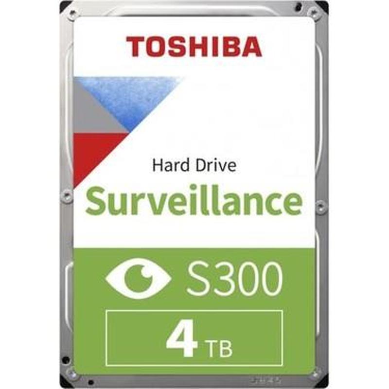 Toshiba S300 HDWT840UZSVA 4 Tb 3.5 İnç 5400rpm 128mb Sata3 Y 7/24 Güvenlik Harddiski