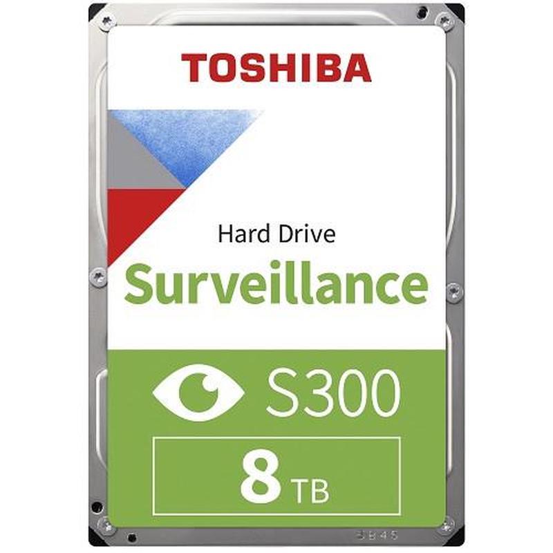 Toshiba S300 8 Tb 7200rpm 256mb Sata3 7/24 HDWT380UZSVA Güvenlik Harddiski